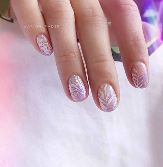 Design pour les ongles courts 2021: nouvelle manucure, idées de photo
