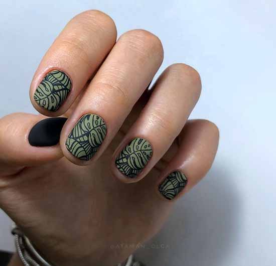 Design pour les ongles courts 2021: nouvelle manucure, idées de photo