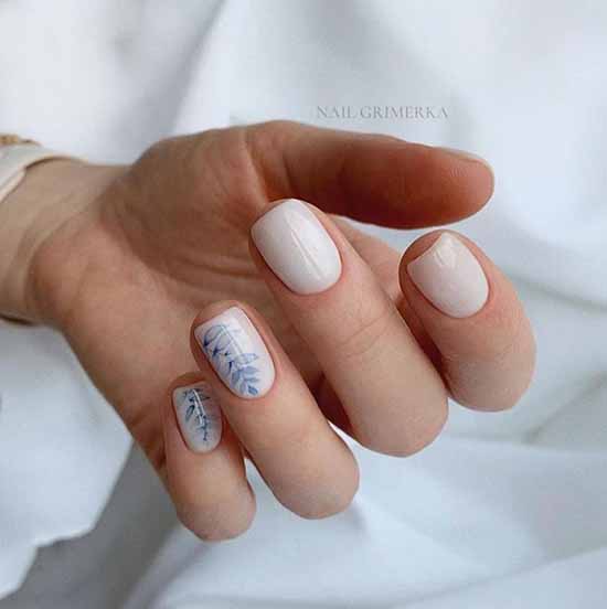 Conception d'ongles délicats 2021: photos avec actualités