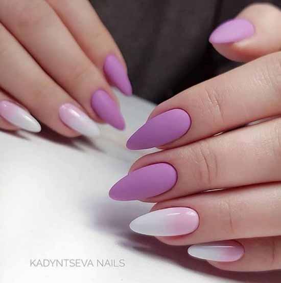 Manucure Ombre: photos, nouveautés, idées de design à la mode