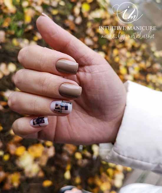 Manucure scolaire 2021: idées, nouveaux designs sur la photo