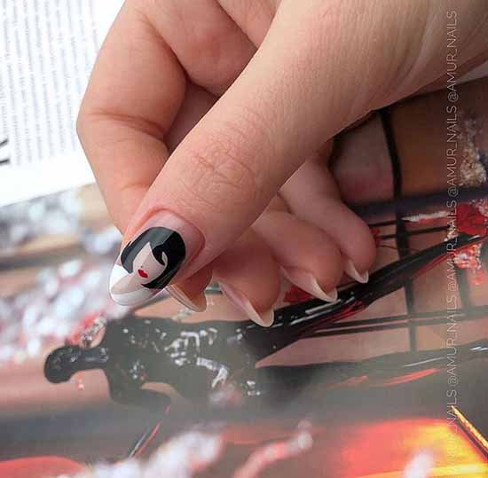 Manucure scolaire 2021: idées, nouveaux designs sur la photo