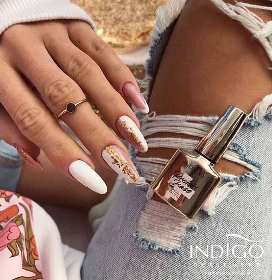 Manucure nude d'hiver 2021: photos des meilleurs designs d'ongles