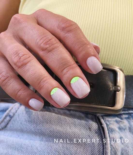 Manucure verte 2021: photo de nouveaux articles avec les meilleurs designs d'ongles