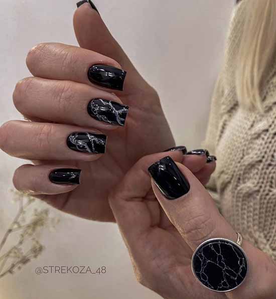 Manucure en marbre 2021: le plus beau design, photo