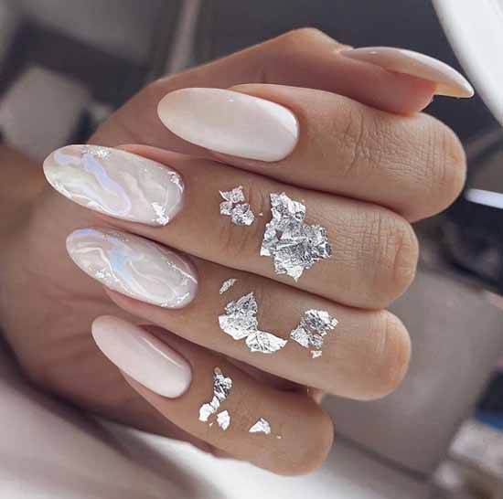 Manucure en marbre 2021: le plus beau design, photo