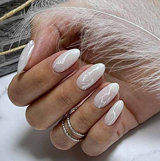Manucure en marbre 2021: le plus beau design, photo