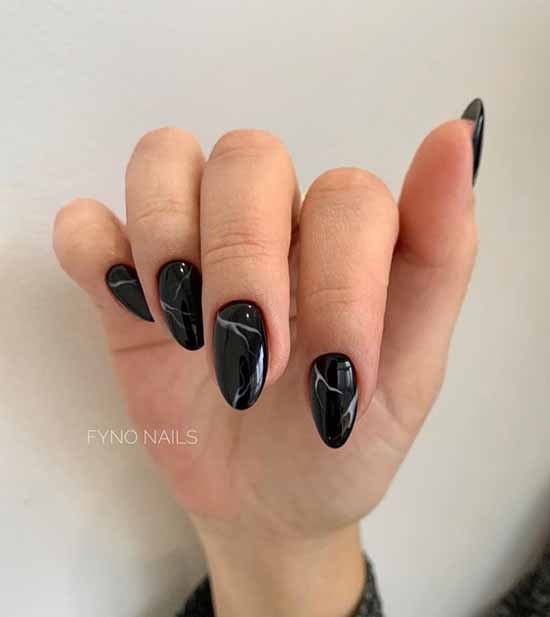 Manucure en marbre 2021: le plus beau design, photo