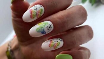 Manucure de nouveautés photo de conception d'ongles d'été