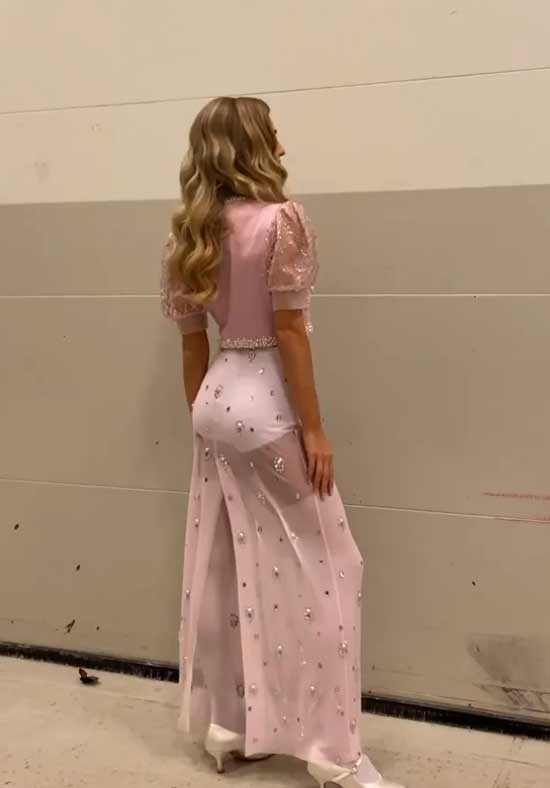Jupe transparente