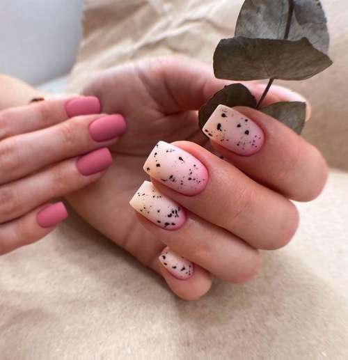 Manucure au lait pour ongles courts 2021: photo, design de mode