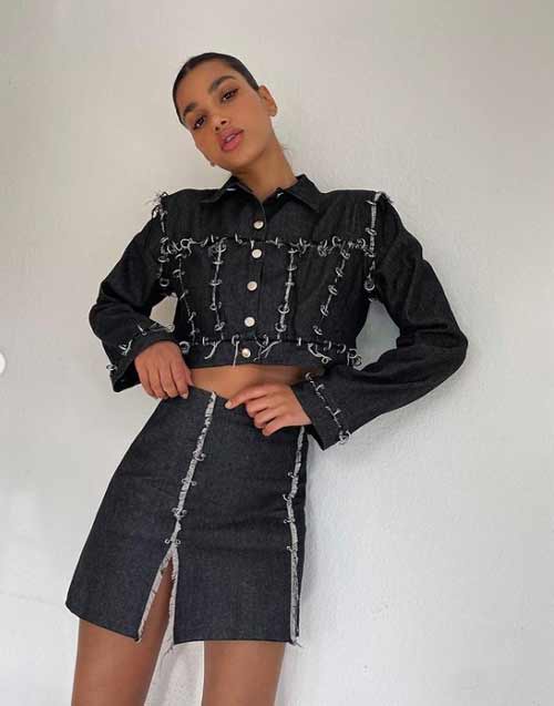 Jupes en jean