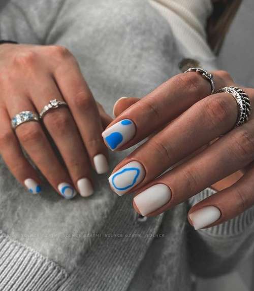 Manucure marine 2021: nouveaux designs d'ongles en mer, photos
