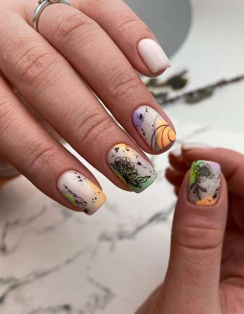 Design d'ongles lumineux 2021: nouvelle manucure tendance