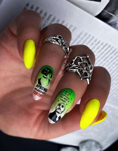Design d'ongles lumineux 2021: nouvelle manucure tendance