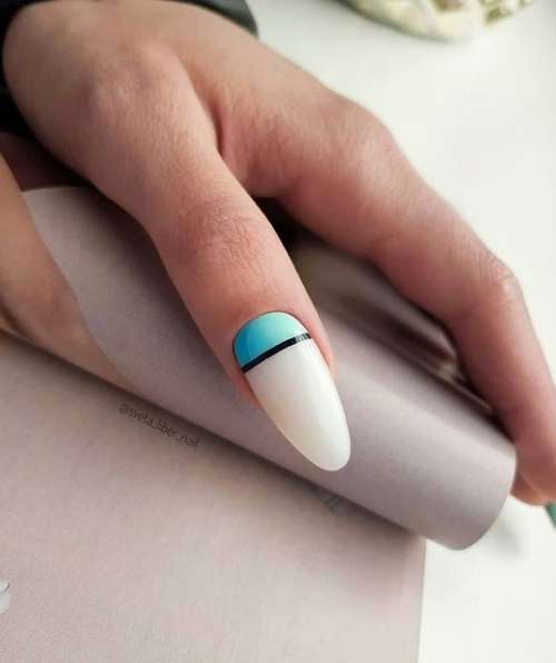 Manucure lunaire 2021-2022: photos, nouveaux designs d'ongles