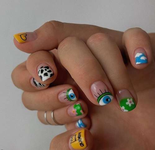 Différents designs d'ongles : une nouvelle tendance 2021-2022, photo