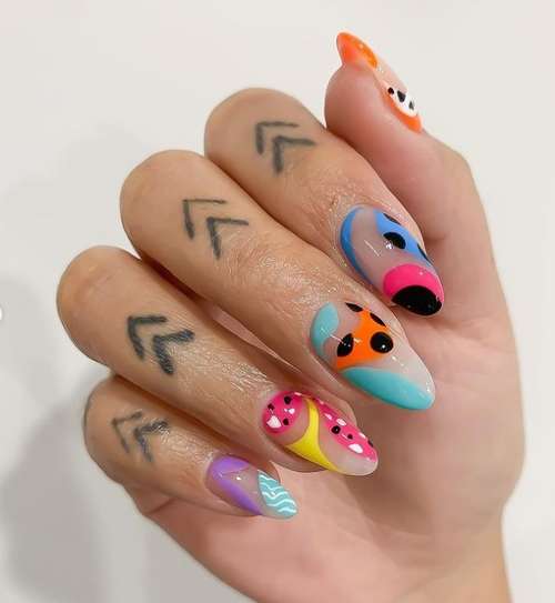 Différents designs d'ongles : une nouvelle tendance 2021-2022, photo