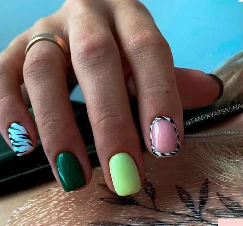 Différents designs d'ongles : une nouvelle tendance 2021-2022, photo