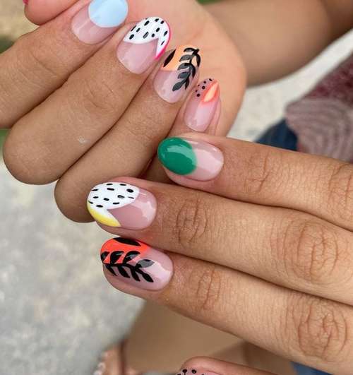 Différents designs d'ongles : une nouvelle tendance 2021-2022, photo