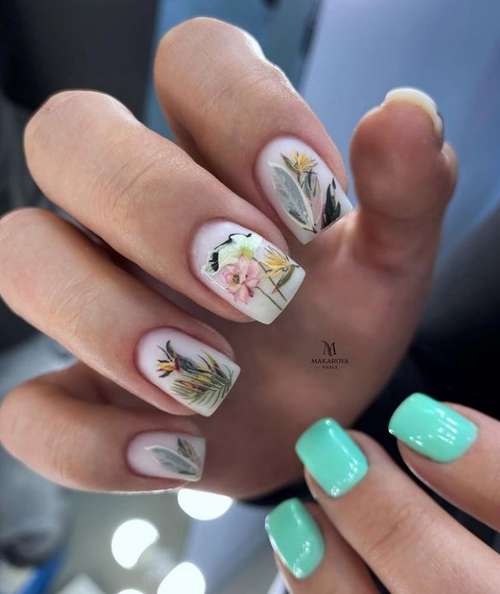 Différents designs d'ongles : une nouvelle tendance 2021-2022, photo