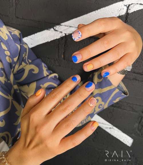 Différents designs d'ongles : une nouvelle tendance 2021-2022, photo