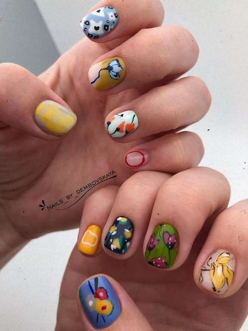 Différents designs d'ongles : une nouvelle tendance 2021-2022, photo