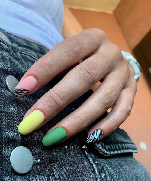 Différents designs d'ongles : une nouvelle tendance 2021-2022, photo