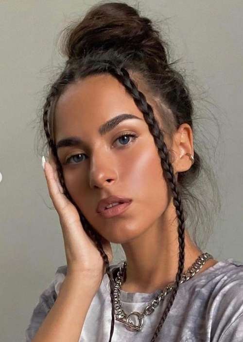 Coiffures pour cheveux mi-longs pour filles: tendances 2021, photos, actualités