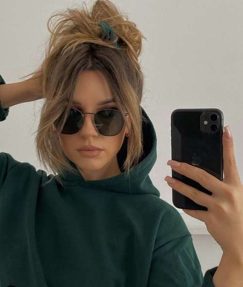 Coiffures pour cheveux mi-longs pour filles: tendances 2021, photos, actualités