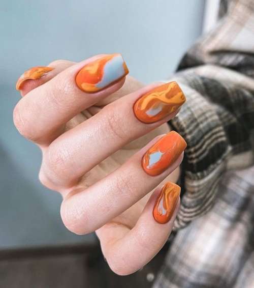 Nail design d'automne 2021: belles nouveautés, photos