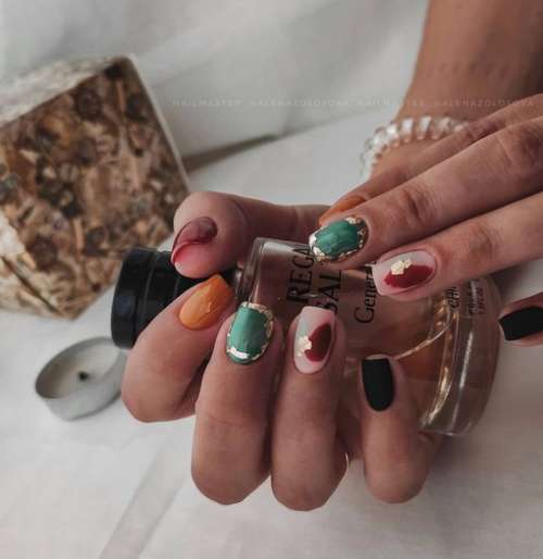 Nail design d'automne 2021: belles nouveautés, photos