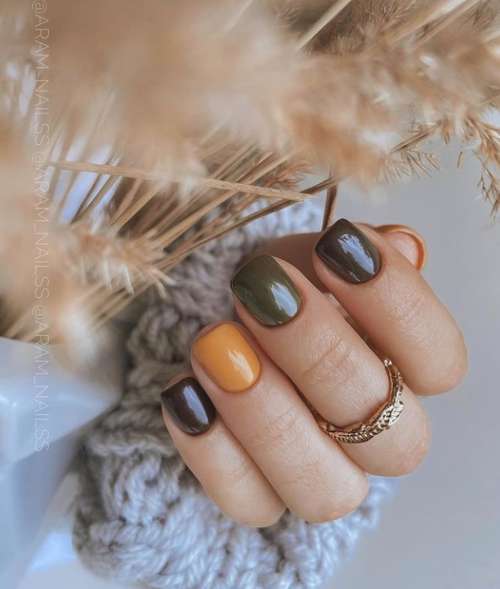 Nail design d'automne 2021: belles nouveautés, photos