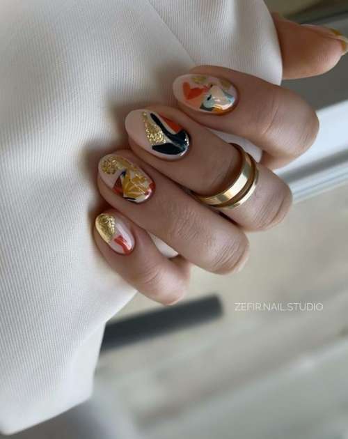 Nail design d'automne 2021: belles nouveautés, photos