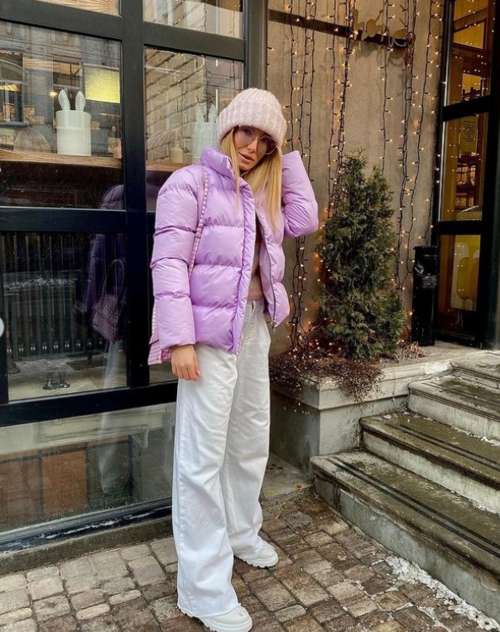 Doudounes oversize : tendances 2022, photos avec quoi porter