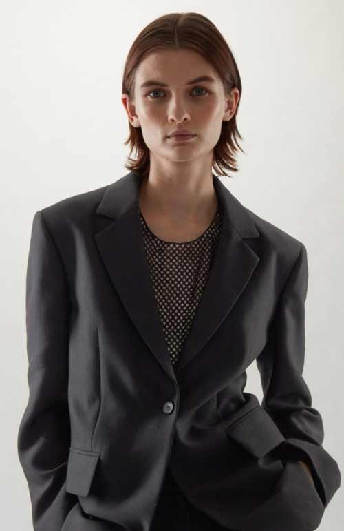 Veste avec bavoir