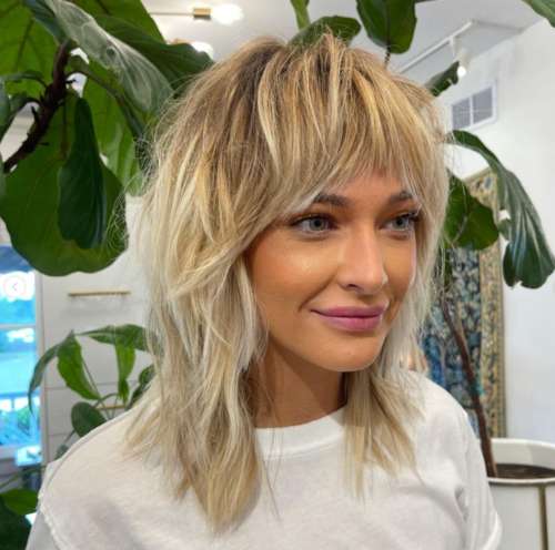 Coupe de cheveux Mallet 2022 : de nouvelles photos pour différentes longueurs de cheveux
