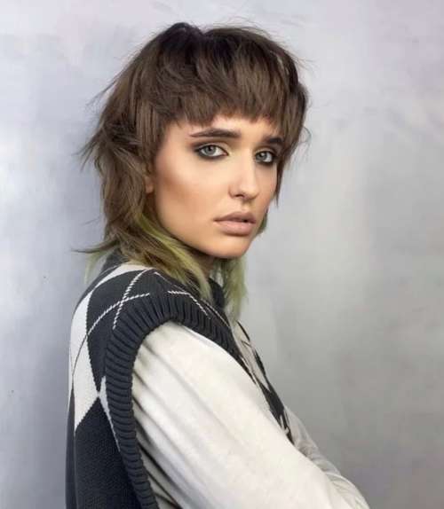 Coupe de cheveux Mallet 2022 : de nouvelles photos pour différentes longueurs de cheveux
