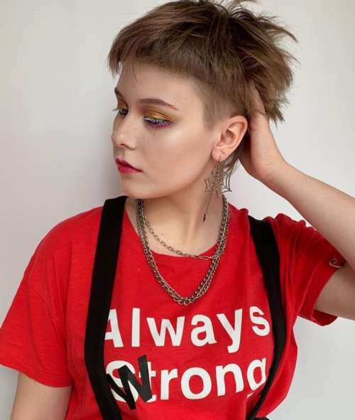 Coupe de cheveux Mallet 2022 : de nouvelles photos pour différentes longueurs de cheveux